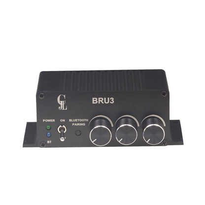 BRU3 2 x 25W Bluetooth Power Amplifier BT5.0 Stereo 2.0 Support Volume Adjustment