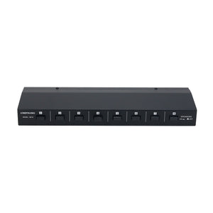 B018 Passive Power Amplifier Speaker Switcher 1 IN 8 OUT Amplifier Speaker Selector Lossless Sound Quality
