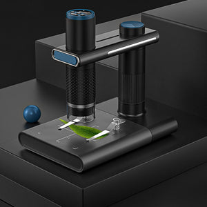 1000X WiFi Digital Microscope with Bracket Portable Electron Magnifier with Adjustable LED for Skin Detection