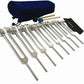 8PCS Tuning Fork 126.22 &amp; 136.10 &amp; 141.27 &amp; 194.18 &amp; 172.06 &amp; 210.42 &amp; 221.23 &amp; 272.20 for Teaching Aid