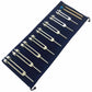 8PCS Tuning Fork 126.22 &amp; 136.10 &amp; 141.27 &amp; 194.18 &amp; 172.06 &amp; 210.42 &amp; 221.23 &amp; 272.20 for Teaching Aid