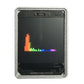 GEEKTONE Voice Gauge 1.3" Plug-in Voice-Controlled VU Meter Rhythm Light Aluminum Alloy Shell Silver