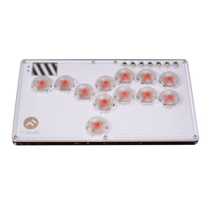 Slimbox R5 Arcade Stick Fight Stick RGB Game Controller Hitbox Style Gamepad for PC PS4 NS Modes