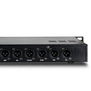 TZT-X5 110V Karaoke Effect Karaoke Professional Audio Processor 32Bit DSP Processor for Speakers