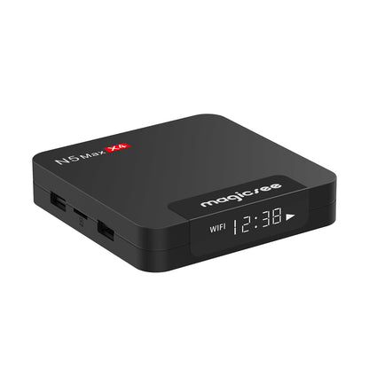N5 MAX X4 TV Box 8K HDR Streaming Media Player with Amlogic S905X4 CPU Support 8K at 24fps Video