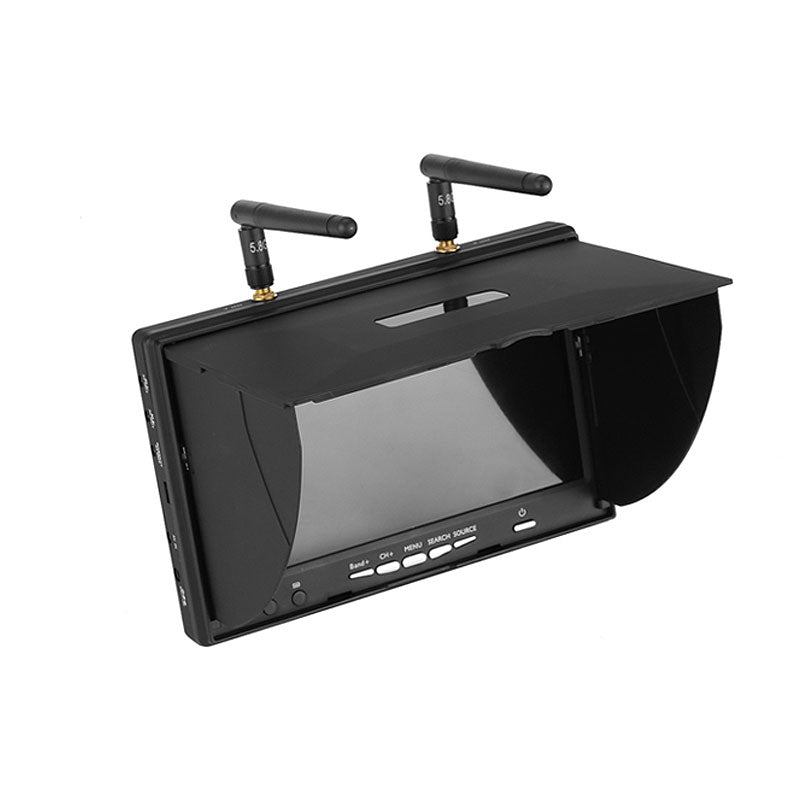 Tarot TL3502 7-Inch HD FPV Monitor Drone FPV Video Monitor with DVR 5.8G Two Antennas LED Backlight
