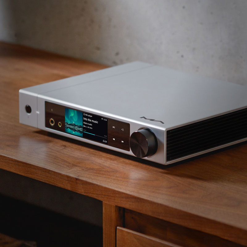 Matrix Audio Element M2 Audio Decoder High Performance DAC Preamplifier Balanced Headphone Amplifier in One MQA Decoding