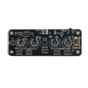 IN-8 4-Digit Nixie Tube Clock Innovative Desktop Clock Sleek Home Decor Basic Version