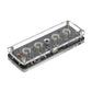 IN-8 4-Digit Nixie Tube Clock Innovative Desktop Clock Sleek Home Decor Basic Version