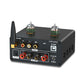 SMART03 Black Power Amplifier High Fidelity Decoding Preamplifier Bluetooth 5.1 Multi-functional Power Amplifier 100W