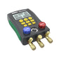 DY517 Refrigerant Pressure Gauge Digital Manifold Pressure Tester for Car Household Air Conditioner