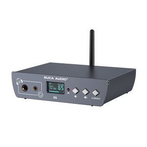 U6 Audio Decoder DSD512 Multifunctional Optical Fiber Coaxial XLR Balanced Output Decoder Headphone Amplifier in One