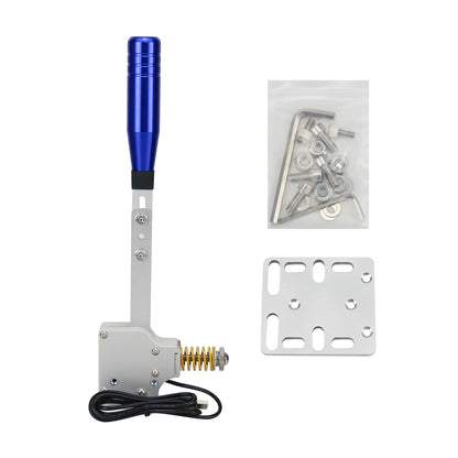 PC USB SIM Racing Game Linear Handbrake (Blue) for Logitech G27 G29 Thrustmaster Racing Wheels