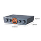 U7 HiFi Power Amplifier XLR Full Balanced Lossless Digital Amplifier 300W x 2 with Built-in VU Meter