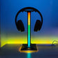 Music Spectrum Display Luminous Headphone Stand RGB E-sports Room Rhythm Light PC Desktop Decoration