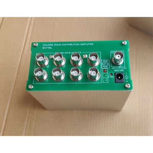 Clock Distributor Square Wave Distribution Amplifier 8CH Output (BNC Interface Output 0-3.3Vpp)
