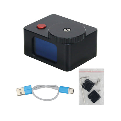 L301 Photography Light Meter Aluminum Alloy Exposure Meter Single Dial Camera Accessory Black