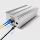 TeraDak T-S211-OCXO 110V Fiber Optic Transceiver SM Single Fiber 15/25KM MM Dual Fiber 2KM Extension