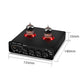 TUBE-T7 Headphone Amplifier 6J9 Electronic Tube Power Amplifier DAC Decoder Support Optical Fiber &amp; Coaxial &amp; RCA Input