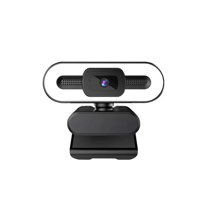 Q16 2K HD Fixed Focus Webcam Support Noise Cancellation High Resolution Mini Web Camera with Flash LED