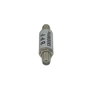 Round Shell High Performance 5.8GHz Bandpass Filter Graphic Transmission Remote Control Filter 2.4GHz Suppressor