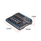 TZT KU-6 Musical Mini Mixer 6-Way Mixing Console USB Sound Card for Performance &amp; Domestic Uses