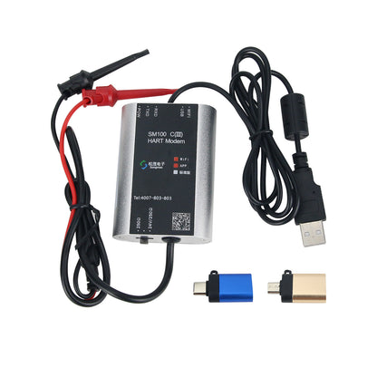 SM100-C (III) WiFi Version with Android APP Hart Modem USB to Hart Modem HART Cat Supports Mobile APP Debugging