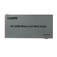 4K HDMI Matrix 4x4 with Audio Separation HDMI 2.0 4K 60Hz HDMI Matrix Switcher 4 IN 4 OUT