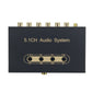 HG-677X 5.1CH Audio System Bluetooth Receiver U Disk Player Optical Coaxial Audio DAC USB Sound Card