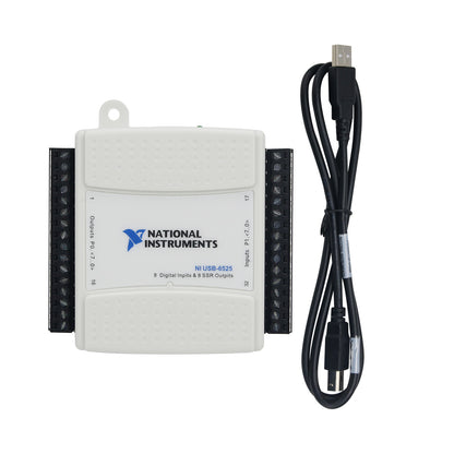 USB-6525 DAQ USB Data Acquisition Card 779640-01 Digital I/O 8 Digital Inputs &amp; 8 SSR Outputs for NI