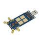 USB TO M.2 B KEY 3/4/5G Module DONGLE Expansion Board with Quad Antenna and Aluminum Alloy Heatsink