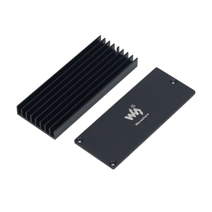 USB TO M.2 B KEY 3/4/5G Module DONGLE Expansion Board with Quad Antenna and Aluminum Alloy Heatsink