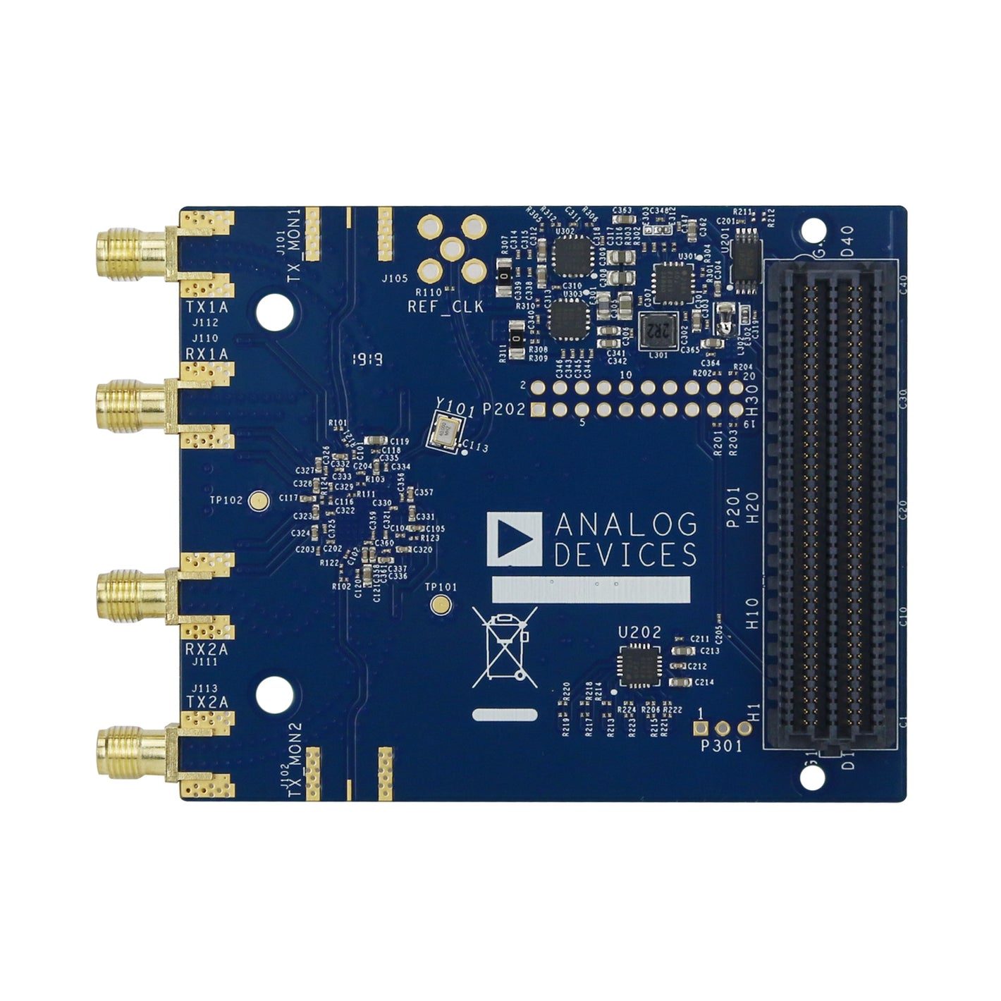 HamGeek AD9361 Development Board AD-FMCOMMS3-EBZ Radio Frequency Daughter Board SDR Module