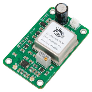 LHY AUDIO Super SC-CUT OCXO 10MHz Oven Controlled Crystal Oscillator Clock Board Output 2CH 25MHz