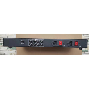 0.5Hz-200M Clock Distributor Clock Distribution 1-Channel Input and 8-Channel Outputs with 1U Case