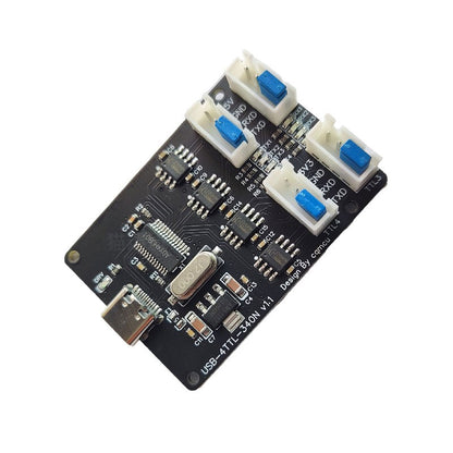 4-Channel USB to TTL Serial Module 4-Channel Independent TTL Type-C Interface Support 1200-2Mbps Communication Speed
