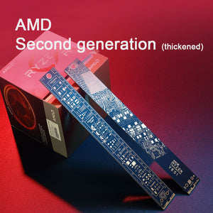 12" Second Generation of PCB Ruler Thickened Metric Imperial Ruler for Electronic Engineers AMD