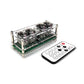 IN12 Nixie Tube Clock Retro Desktop Clock Digital Clock with Four IN12 Nixie Tubes &amp; Remote Control