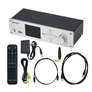 RH-899X Silvery DSD Audio Player Lossless DTS/AC3 Decoding Audio Player 3xES9023P Chip 5.1 Channel Decoder
