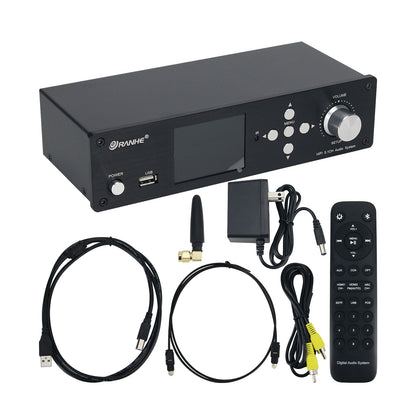 RH-899X Black DSD Audio Player Lossless DTS/AC3 Decoding Audio Player 3xES9023P Chip 5.1 Channel Decoder