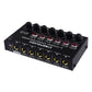 B020 6-Channel Stereo Mini Audio Mixer Mixing Console for Electric Blowpipe/Guitar/Keyboard/Drum