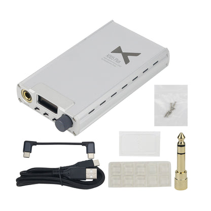 XD05 Plus High Performance DAC &amp; Headphone Amp Portable DAC Headphone Amplifier 1000mW Output Silver