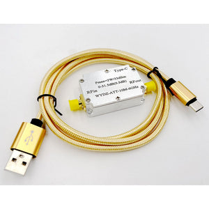Type-C Digital Attenuator with SMA Female Connector 10M-6GHZ 2W 0-31.5dB for Microwave Radio and VSAT