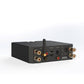 Black AMP25 Plus Upgrade Version High Fidelity Audio Power Amplifier Support Bluetooth 5.0 80W with Power Adapter
