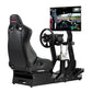 PNS GT-M Racing Simulator Cockpit Game SIM Racing Seat (Red) for MOZA Thrustmaster Simagic Fanatec