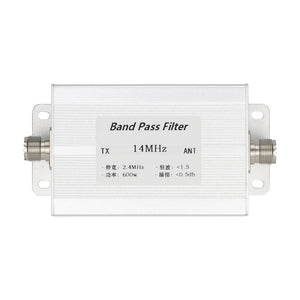 14MHz Band Pass Filter BPF 600W Anti-Interference High Receiving Sensitivity For Competitions