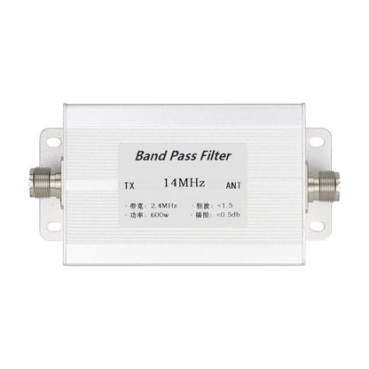 14MHz Band Pass Filter BPF 600W Anti-Interference High Receiving Sensitivity For Competitions