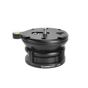 LB-68 Tripod Leveling Base Horizontal Adjustment Base for Panoramic Head and Heavy Equipment
