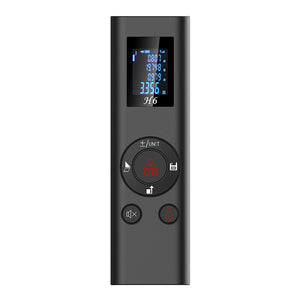 Mini Handheld Laser Rangefinder 40M USB Chargeable High Precision Rangefinder with Storage Function