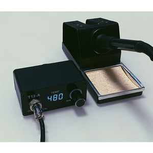 T12-A DC12-25V Mini Soldering Station Soldering Iron Station w/ Soldering Iron Holder &amp; Power Supply